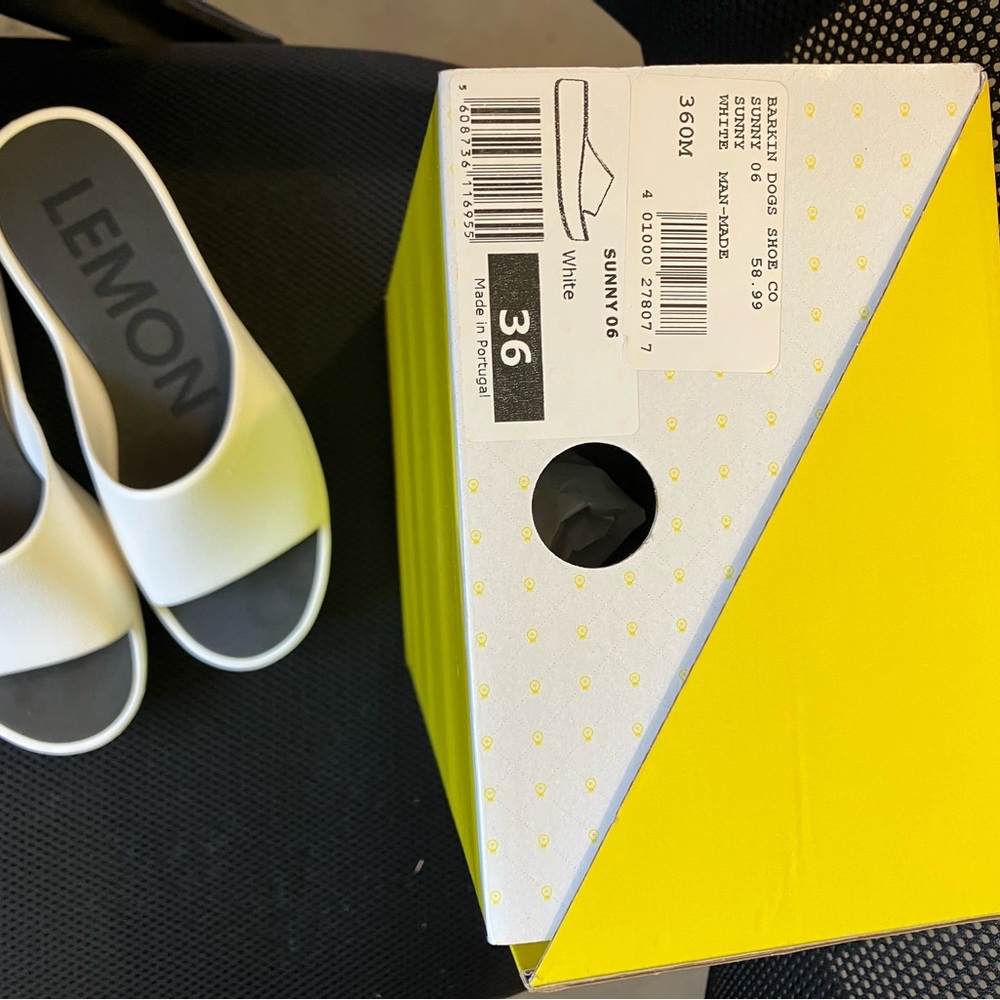 Women’s Lemon Jelly white slides size 6. UK size 36. - Picture 5 of 5
